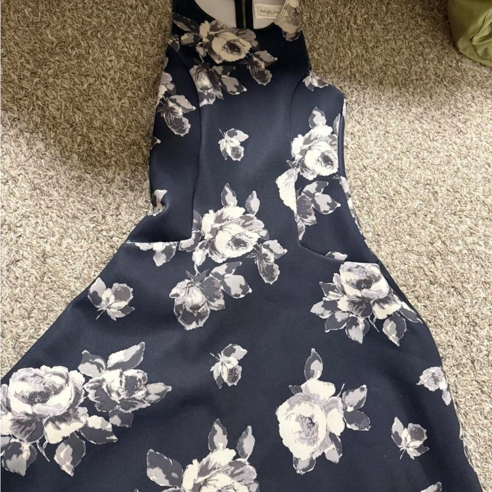 Abercrombie & Fitch Monochrome Floral Dress